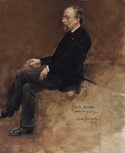 Retrato de Hippolyte Taine de Jean Beraud