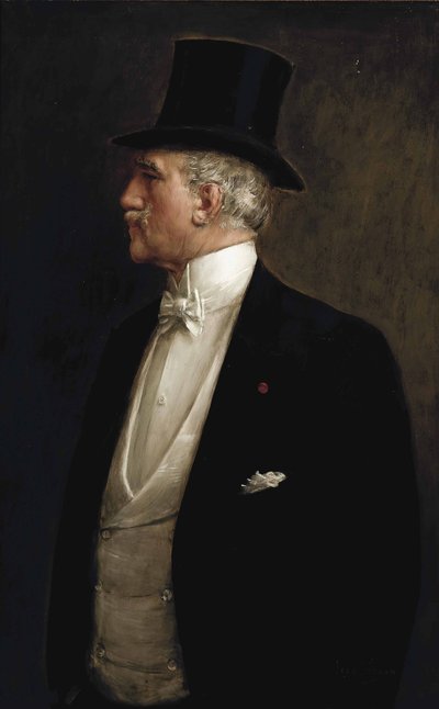 Autorretrato, c. 1909 de Jean Beraud