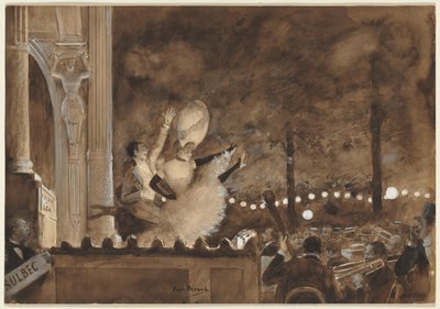 Valmy y Léa, c. 1885-1895 de Jean Beraud