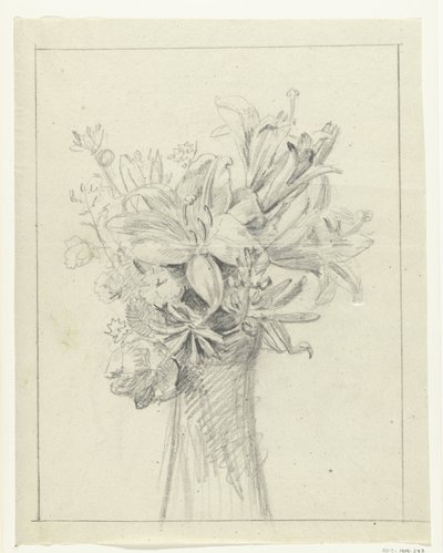 Flores en un florero de Jean Bernard