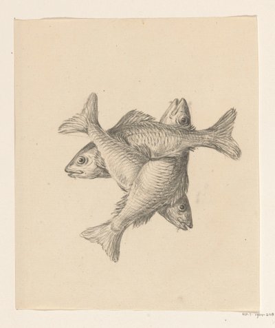 Tres peces dispuestos transversalmente de Jean Bernard