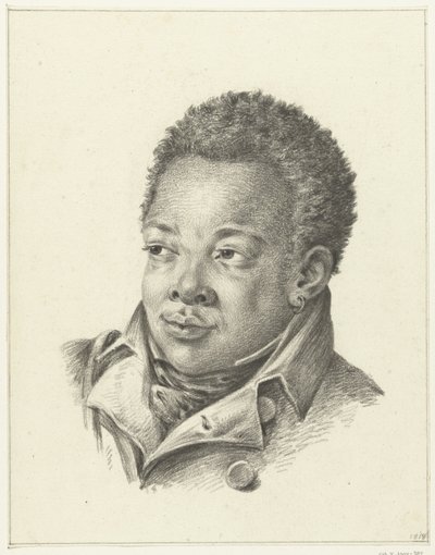 retrato, de, un, negro, hombre de Jean Bernard