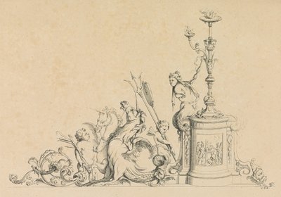 Diseños arabescos para varios usos inventados por J.B. Toro, 1716 de Jean Bernard Toro