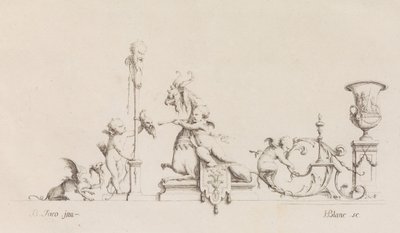 Diseños para varios usos inventados por M. B. Toro, 1718 o después de Jean Bernard Toro