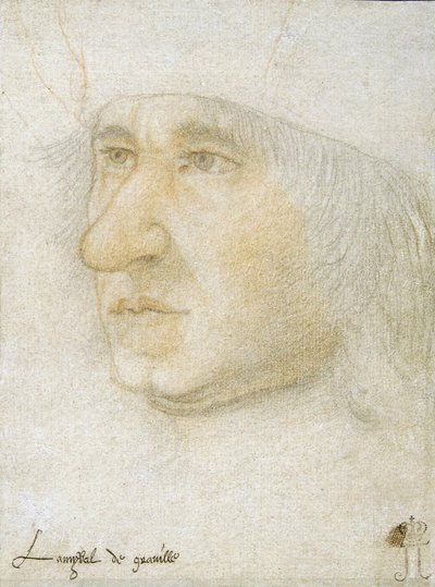 Retrato de Louis Malet de Graville (1438-1516), Almirante de Francia de Jean Bourdichon