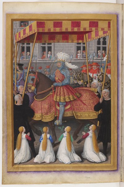 Viaje a Génova de Jean Bourdichon