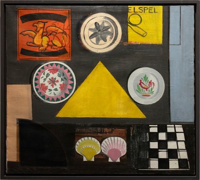 Nature morte au griffon (Naturaleza muerta con grifo) de Jean Brusselmans