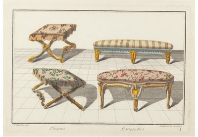 Ployans, Banquettes. Nouvelle Iconologie Historique ou Attributs Hiéroglyphiques, c.1768 de Jean Charles Delafosse