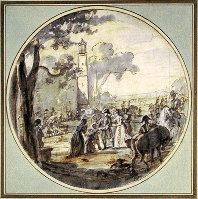 Napoleón I (1769-1821) en Saint-Cloud de Jean Charles Develly