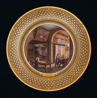 Papiers Peints, Laboratorio, Magasin, c.1820-35 de Jean Charles Develly