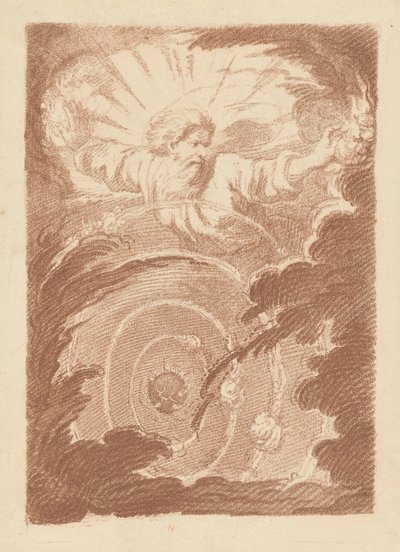 Dios Padre Creando los Cielos de Jean Charles François