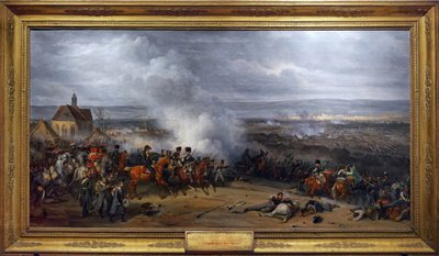 Batalla de Laubressel, 3 de marzo de 1814, c. 1870 de Jean Charles Langlois