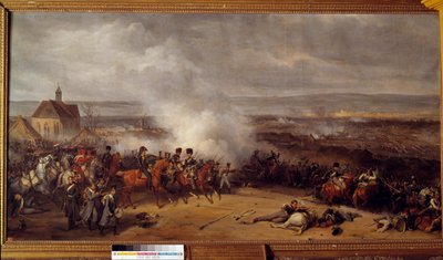 Batalla de Laubressel cerca de Troyes el 3 de marzo de Jean Charles Langlois