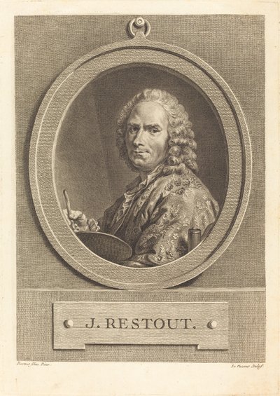 Jean Restout de Jean Charles Levasseur after Jean Bernard Restout