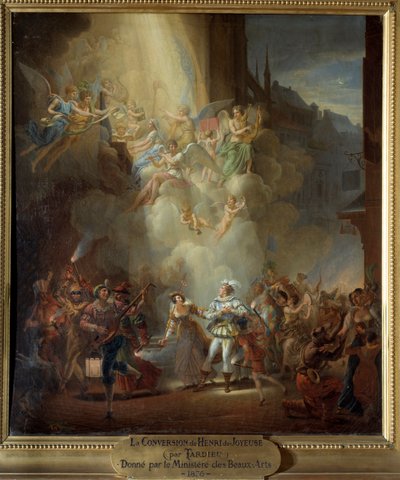 La conversión de Henri de Joyeuse de Jean Charles Tardieu