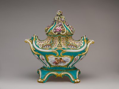 Jarrón Sevres pot pourri de Jean Claude Duplessis