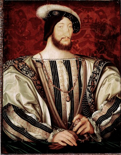 Retrato de Francisco I, Rey de Francia de Jean Clouet