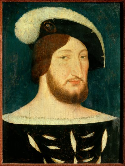 Retrato de Francisco I, Rey de Francia de Jean Clouet