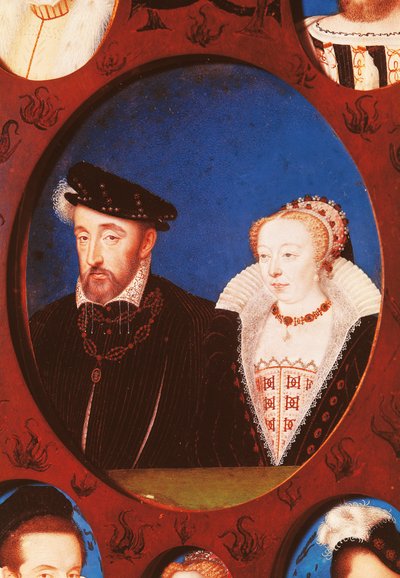Retrato de Enrique II de Francia de Jean Clouet