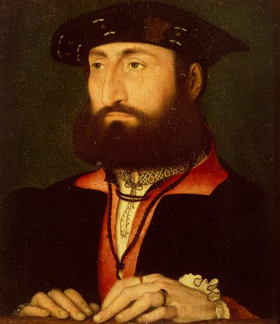 Retrato de Luis de Cléveris, Conde de Nevers de Jean Clouet