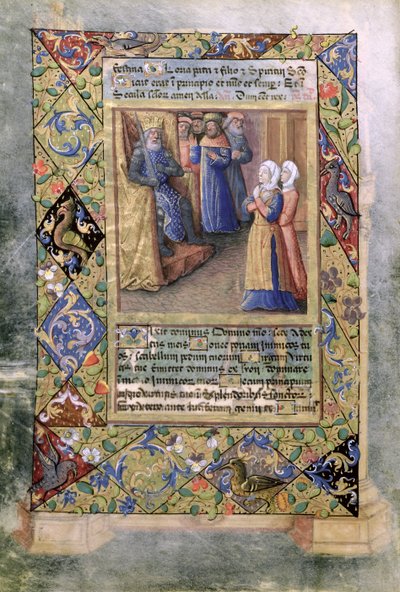 Ms Lat. Q.v.I.126 f.36v La sabiduría de Salomón, del 