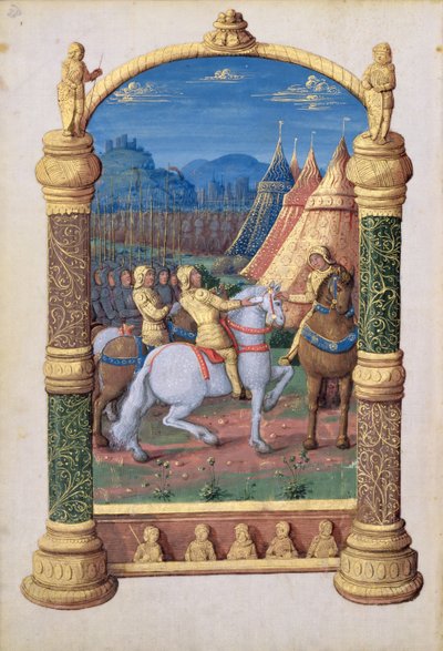 David y Absalón en guerra por la Corona, del 