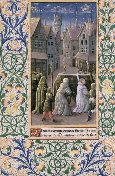 Procesión fúnebre, del 