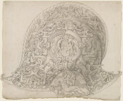 Diseño para un Casco Burgonet de Jean Cousin the Elder