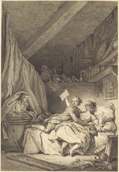 El zapatero de Jean Dambrun after Jean Honoré Fragonard