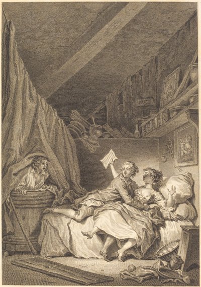 El zapatero de Jean Dambrun after Jean Honoré Fragonard