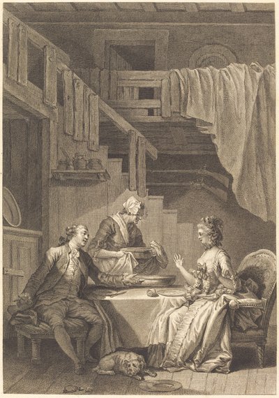 El halcón de Jean Dambrun and Jean Baptiste Tilliard after Jean Honoré Fragonard