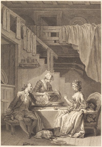 El halcón de Jean Dambrun and Jean Baptiste Tilliard after Jean Honoré Fragonard