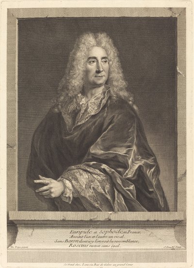 Michel Baron de Jean Daullé after François de Troy