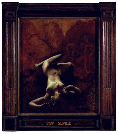 Le Crime (óleo sobre lienzo) de Jean Delville