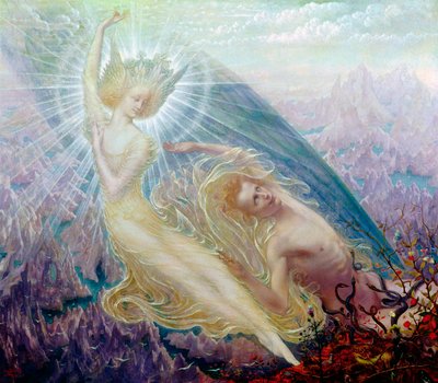 El ángel de los esplendores de Jean Delville