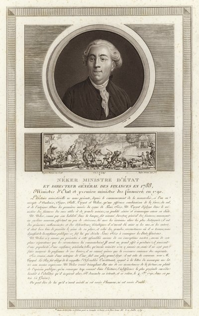 Retrato de Jacques Necker de Jean Duplessi Bertaux