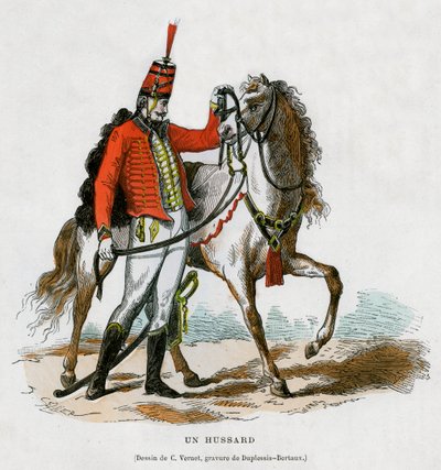 Un húsar de Jean Duplessis Bertaux