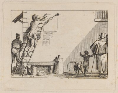 Escena Callejera de Jean Duplessis Bertaux