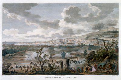 La captura de Nápoles, 2 Pluviose, Año 7, 23 de enero de 1799 de Jean Duplessis Bertaux