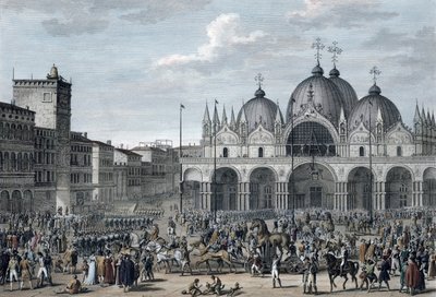La entrada de los franceses en Venecia, Floreal, Año 5 Mayo 1797 de Jean Duplessis Bertaux