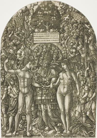 El matrimonio de Adán y Eva de Jean Duvet