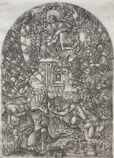 El Apocalipsis: San Juan llamado al cielo, 1555 de Jean Duvet