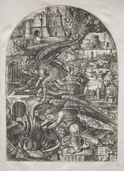 El Apocalipsis: Satanás Atado por Mil Años de Jean Duvet
