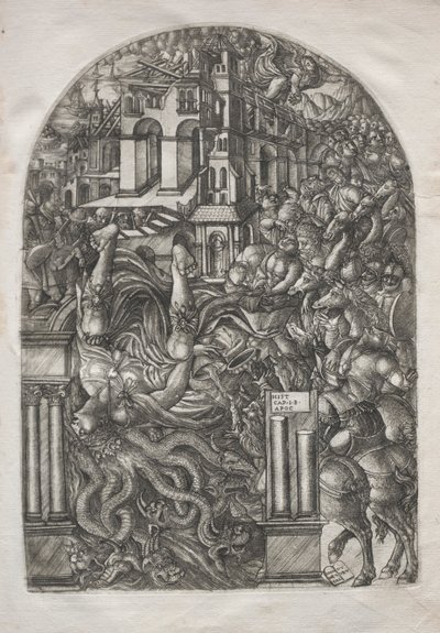 El Apocalipsis: La caída de Babilonia, 1546-1556 de Jean Duvet