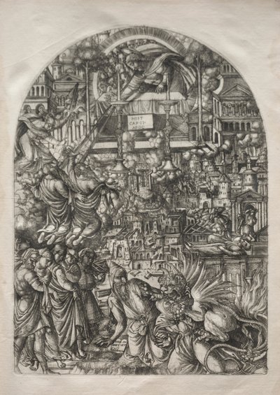 El Apocalipsis: La medición del templo de Jean Duvet