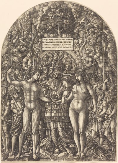 El Matrimonio de Adán y Eva de Jean Duvet