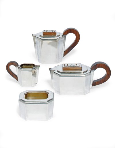 Juego de té, c.1930 de Jean Elysée Puiforcat