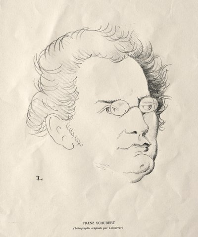 Franz Schubert de Jean Emile Laboureur