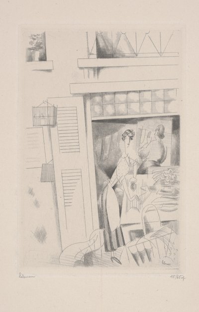 La Lavandera de Jean Emile Laboureur