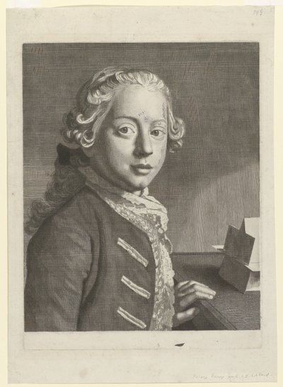 Retrato de Enrique Federico, duque de Cumberland Retrato de Hendrik Frederik, duque de Cumberland de Jean Etienne Liotard (attributed to)